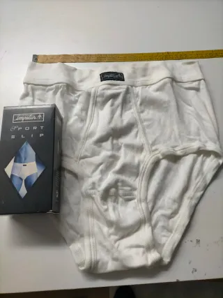 Slip deportivo Ímpetus Algodón Blanco Talla M