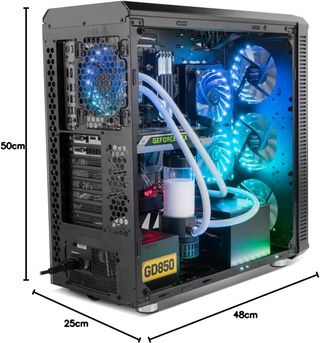 CAJA PC NOX HUMMER TGX RGB Rainbow ATX