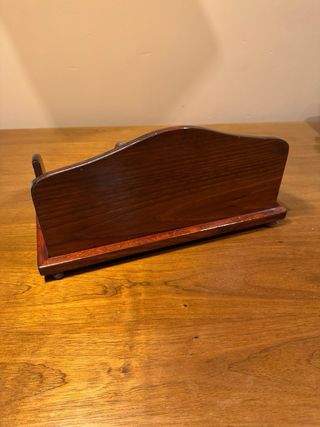 Elegante escritorio de madera de lujo