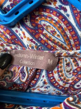 Camisa estampada paisley