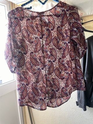 Camisa estampada paisley