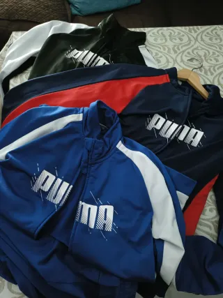 3 Chándals Puma niño Talla 13-14