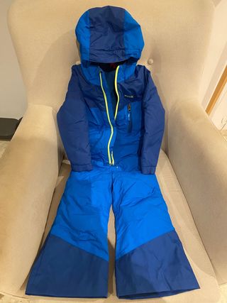 Mono de nieve para niño de 3 años