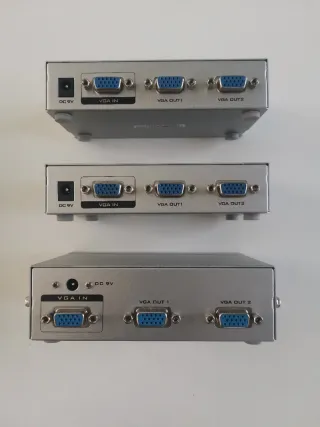 Splitter VGA 2 Puertos 250MHz