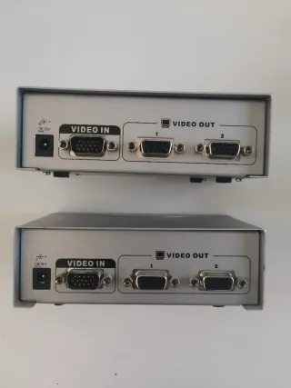 Splitter VGA 2 Puertos 250MHz