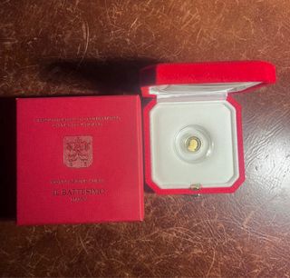 Moneda Oro 3 gr. Papa Francis 10€  2015