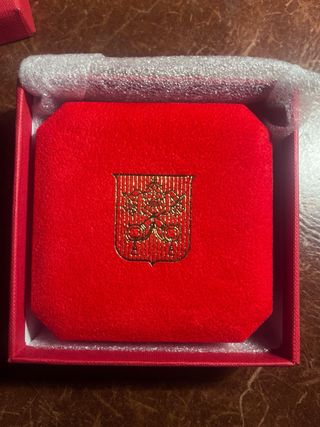 Moneda Oro 3 gr. Papa Francis 10€  2015