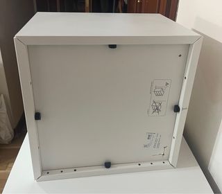 Cubo blanco Medidas-alto-35-ancho-35 y fondo 25