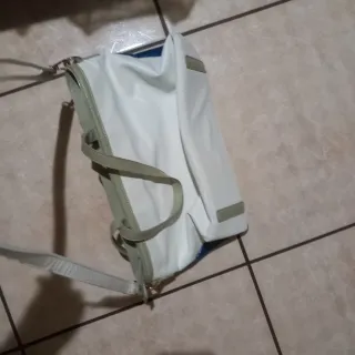 Borsa Lancetti Blu e Bianca