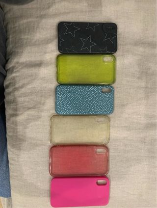 Fundas iPhone X/XS (6 unidades)