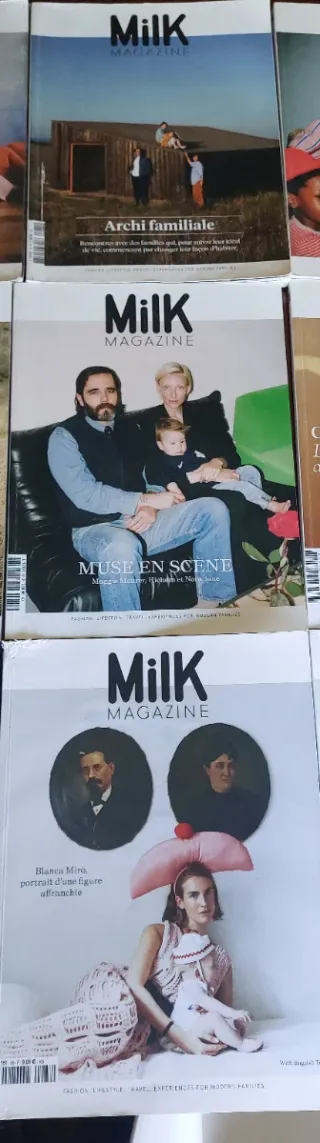 Revistas Milk Magazine (Lote) francesa