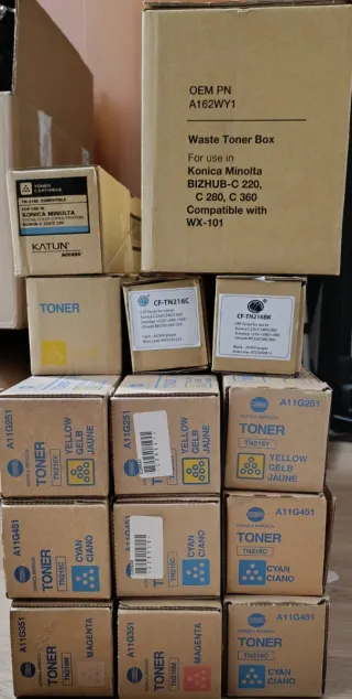 Tóner Konica Minolta C220-C280-C360