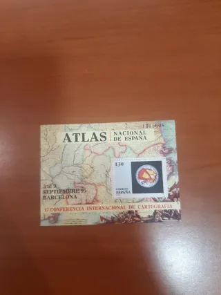 Hojas Bloque Sellos España 1995