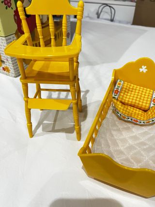 Accesorios Barriguitas : Cuna, Balancín y trona