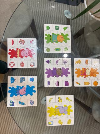 Puzzle Peppa Pig Aprendo Los Colores