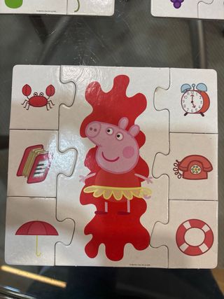 Puzzle Peppa Pig Aprendo Los Colores