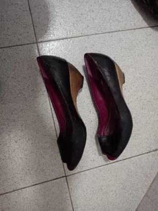 Zapatos Zara Talla 38 Peep Toe