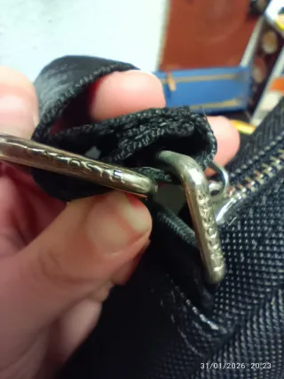 Bolso bandolera Lacoste negro