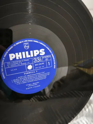 LP Formula V - Busca Un Amor edição espanhola 1969