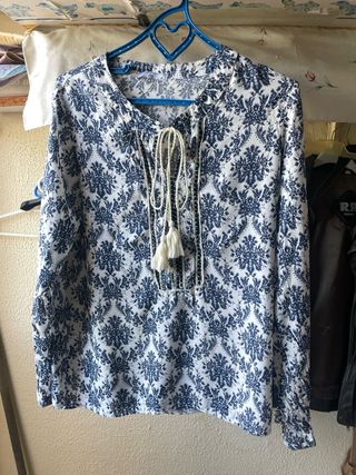 Camisa estampada primavera