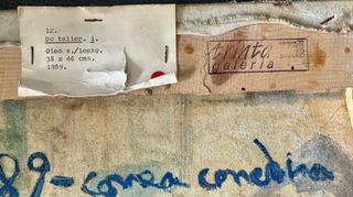 Pintura al òleo de Correa-Corredoira (1989)