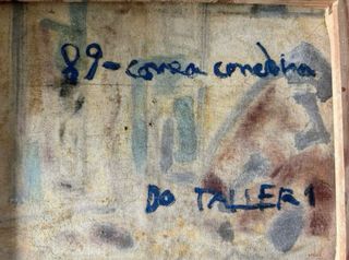 Pintura al òleo de Correa-Corredoira (1989)