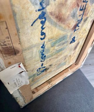 Pintura al òleo de Correa-Corredoira (1989)