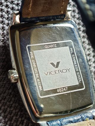 Reloj Viceroy Hombre Azul y Plateado