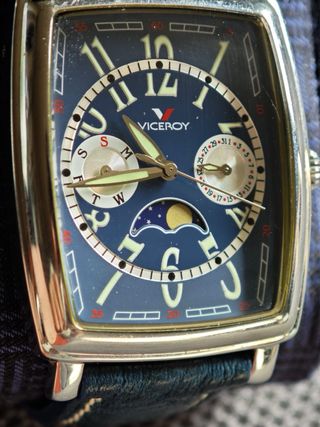 Reloj Viceroy Hombre Azul y Plateado