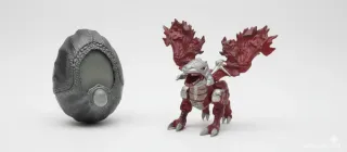 Figura Dragón con Huevo