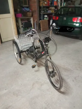 Bicicleta eléctrica 3 ruedas