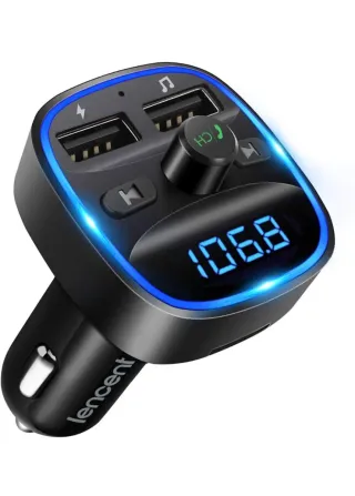 Transmisor FM Bluetooth marca LECENT
