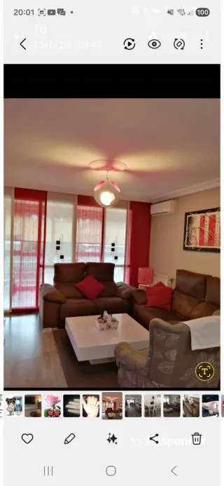 CORTINAS:Paneles decorativos rojos y blancos