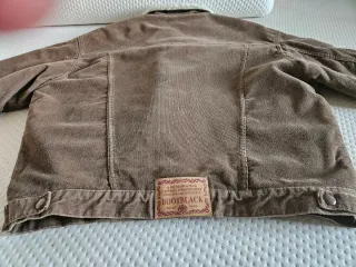 Cazadora pana forrada sherpa