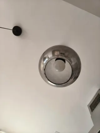 Lámparas colgantes cristal y metal