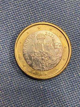 Moneta 1 Euro San Marino 2021