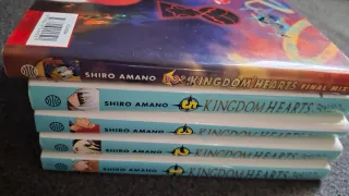 5 mangas Kingdom Hearts