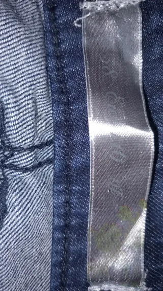 Pantalón vaquero Stradivarius azul