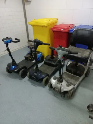 Sillas de movilidad reducida (piezas/reparar).