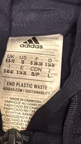 Sudadera Adidas Azul y Roja