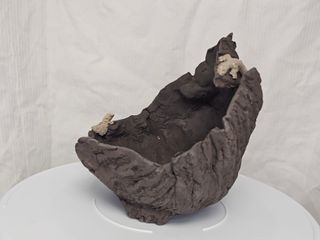 Ref. K0022 · Maceta artesanal para bonsái (Kurama)