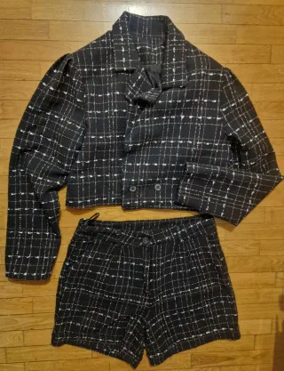 Conjunto Chaqueta y Short Cuadros