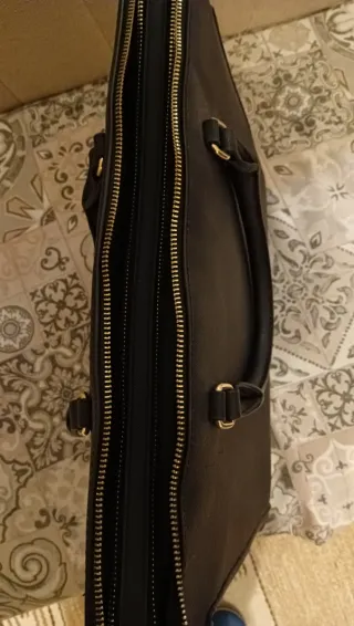 Borsa porta documenti Valentino nera