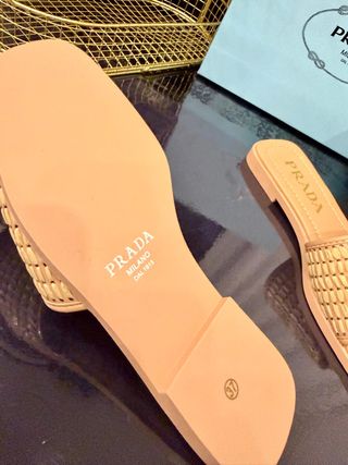 Ciabatte Prada Milano Beige