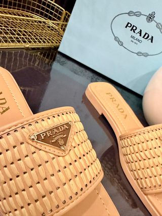 Ciabatte Prada Milano Beige