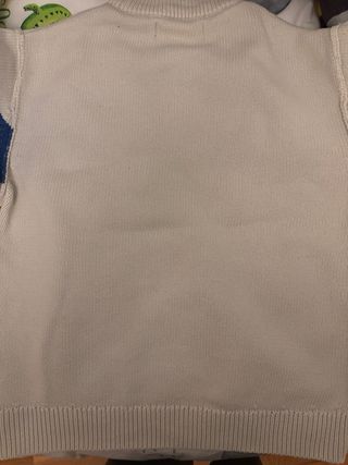 Jersey Zara niño estampado abstracto Talla 8/9