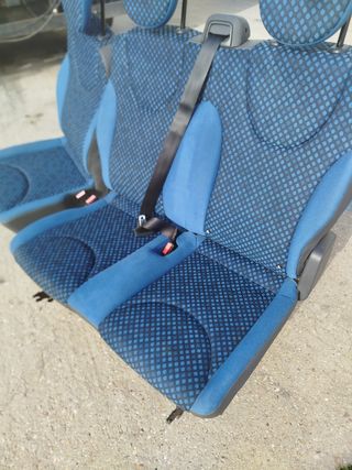 Tercera fila asientos Fiat scudo