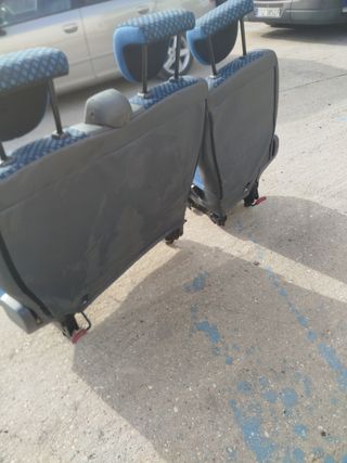 Tercera fila asientos Fiat scudo