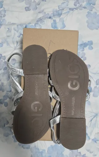 Sandalias Niña Gioseppo Plata Talla 36