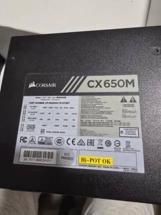 Corsair CX650M Fuente de Alimentación 650W
